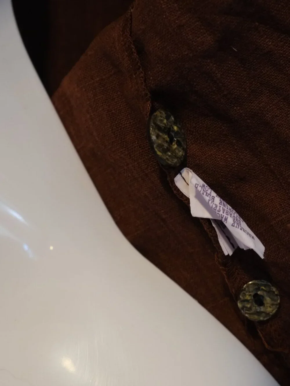 Vintage I.V.Y. Collectables Linen Set | 100% Linen | Matching Pants & Button-Up